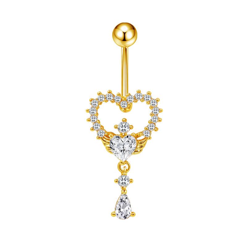 Gaibei Starfish Butterfly Trendy Navel Ring Jewelry