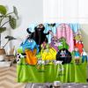 Barbapapa Theme Printed Blanket - Perfect for Couch, Bed, Travel & Outdoor Use | Machine Washable, Cozy & Durable.