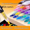 Guangna 8101 Soft Tip Acrylic Marker Set - 288 Colors for DIY, Graffiti, Body Painting & Art Projects