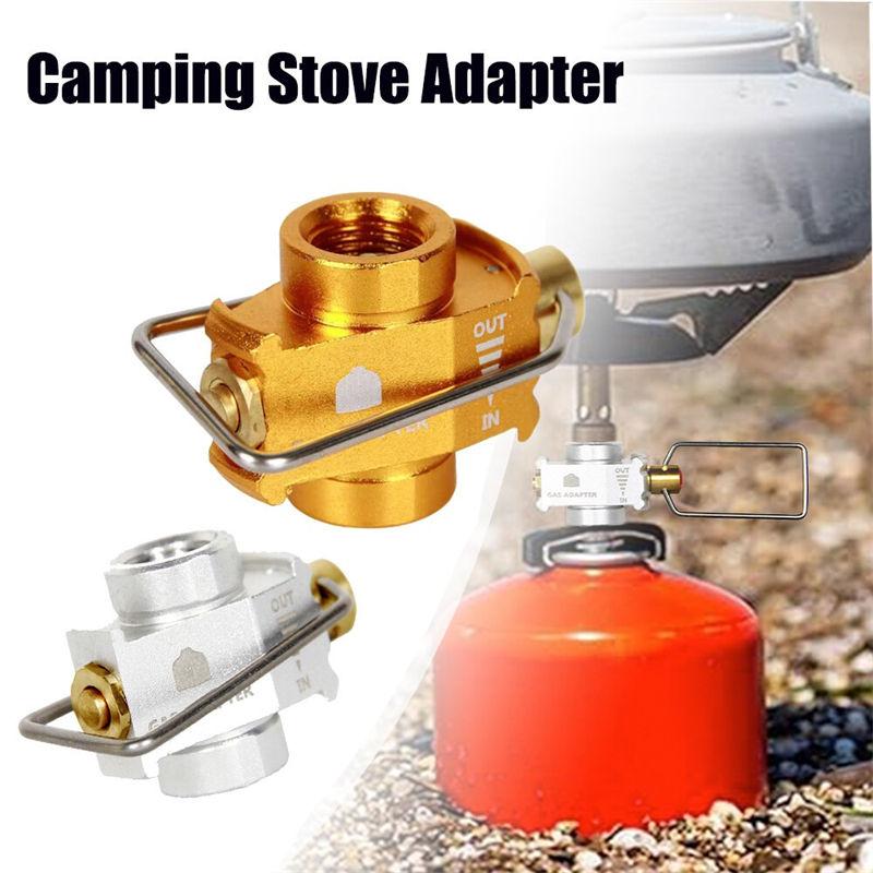 Gas Canister Refill Adapter Flip Fuel Transfer Device Valve Shifter Outdoor Camping Accessories GZW