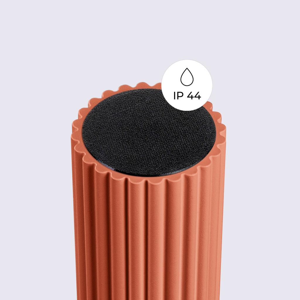 Plafon Halo Ip44 1 G9 Ochra Czerwona Alu Sollux Sl.1728