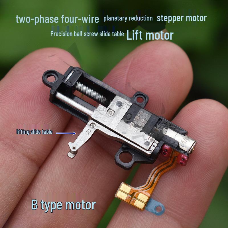 Compact 4-Wire Planetary Gear Stepper Motor with Lead Screw Linear Lift Actuator