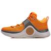 Li Ning WOW 6 Way Of Wade 6 Energy Dämpfung Rutschfest Niedrig geschnittene Basketballschuhe Herren Orange ABAM089-33