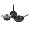 Sanhe Nitrided Hammered Iron Pot Set