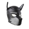 Fetish Gay Puppy Play Rubber Hood Adult Games Dog Slave Full Head BDSM Bondage Mask Hood Erotic Cosplay Sex Toys for Men