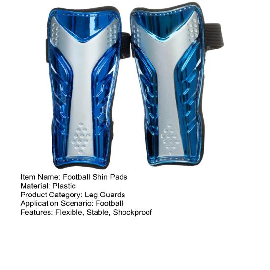 1 para piłkarskich ochraniaczy goleni Elastyczne Stabilne Ochraniacze na Golenie Elastyczne Wzmocnione Paski Pogrubione Odporne na Wstrząsy Ulepszona Ochrona Goleni Ochraniacze na Golenie