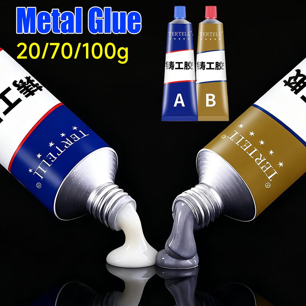 Super Strong Metal Repair Glue Welding High Temperature Resistant AB Glue Metal Plastic Filler Epoxy Adhesive Waterproof Sealant