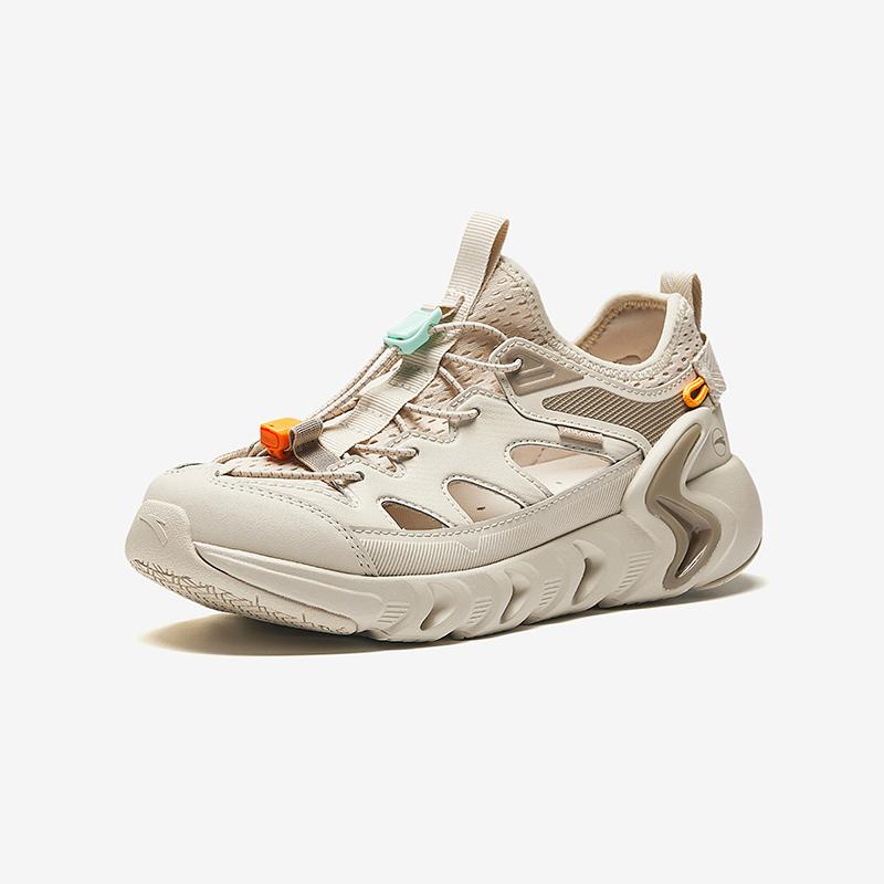 Anta Kids River Walking Synthetic Leather Fabric Trendy Comfortable Versatile Outdoor Water Shoes Breathable Non-Slip Low-Top Sandals 312526907