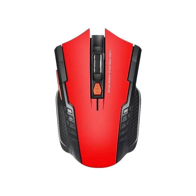1 Pc Mini USB Wireless Mouse Portable 6 Keys Computer Laptop Gaming Mice(Not Included Battery)
