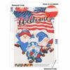Gnomes 5D Diamond Painting Full Round Drill Mosaic Diamond Embroidery American Flag Cross Stitch Kits Home Decor Home Decor