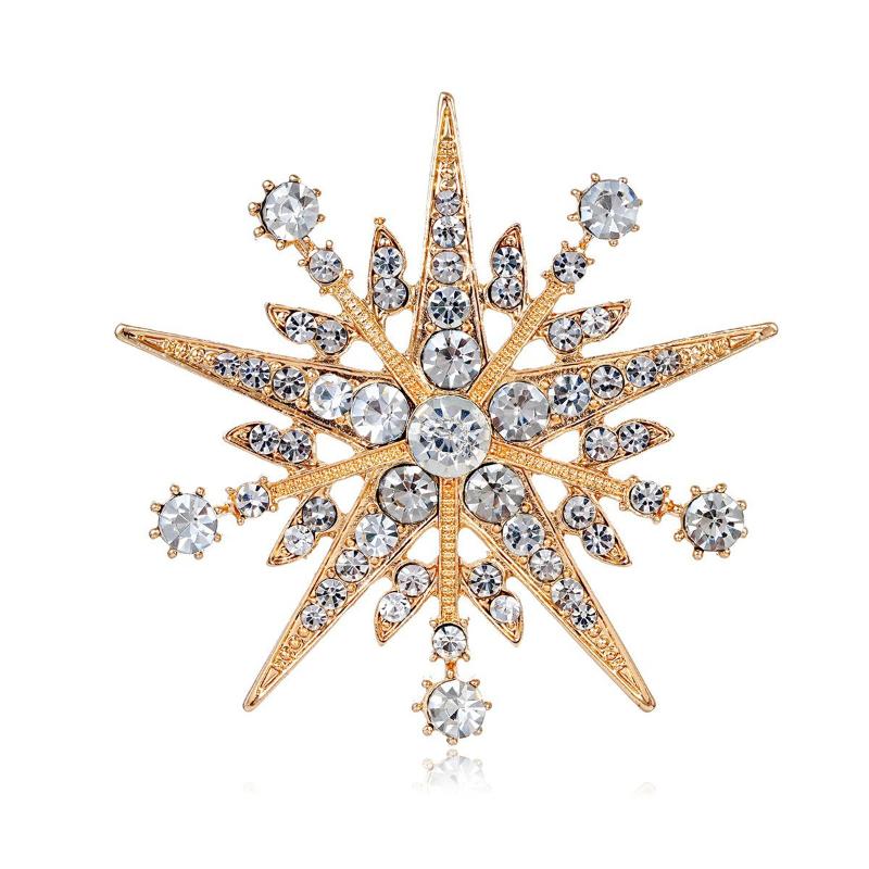 New Enamel Christmas Brooches Christmas Tree Snowman Santa Hats Reindeer Snowflake Metal Pins Xmas Decorative Jewelry