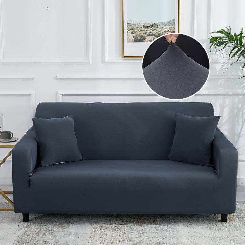 Elastic Plain Solid Sofa Cover Stretch Tight Wrap All-Inclusive Sofa Cover For Living Room Funda Sofa Couch Cover Armchair Cover