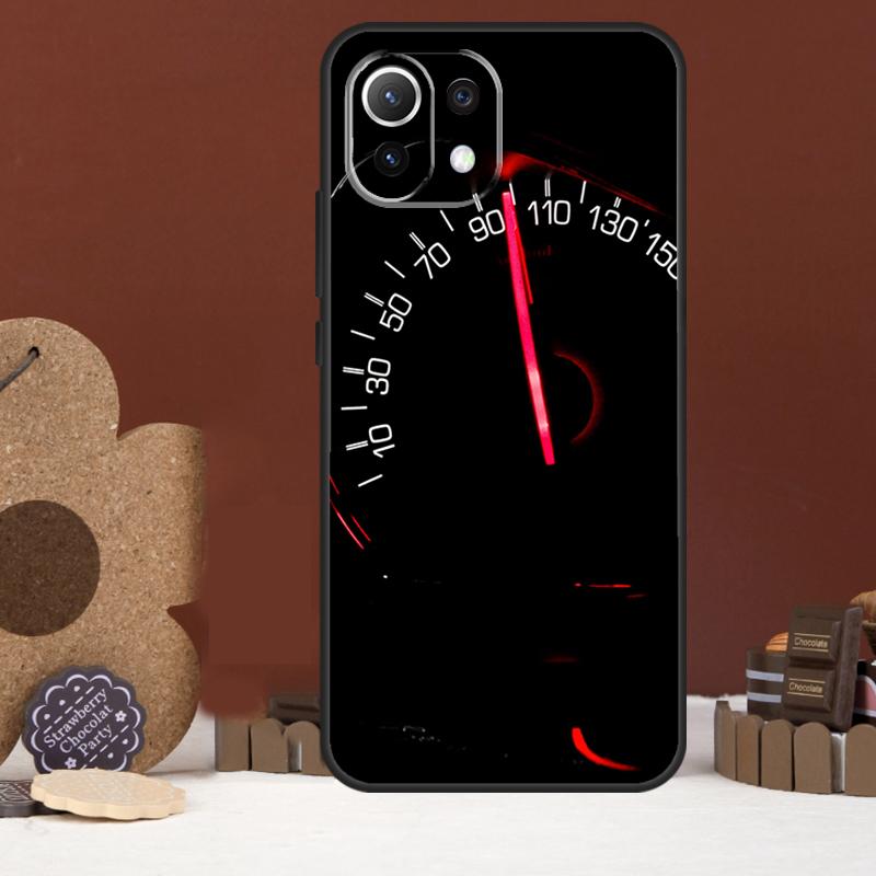 Speedometer Car Case For Xiaomi 15T 14T 13T 14 15 Ultra 17 Pro Max POCO F8 Ultra F5 F6 F7 X5 X6 X7 Pro Cover