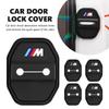 4 Pezzi Adesivi Copri Serratura Porta Anti-collisione in Silicone per Auto per M F10 F20 F30 F40 F15 F25 F26 F31 F49 E62 E83 E84