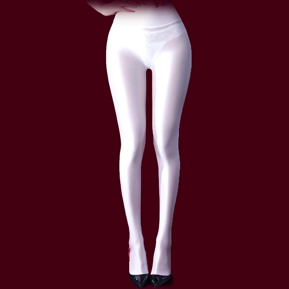 Sexy 8D Oil Shiny Glossy Pantyhose Women'S Leggings High Elastic Dance Wear Tights Shaping Seamless Woman Pantyhose Stocking