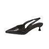 Fashion Summer New Baotou Thin Heel Sandals Women Fashion Pointed Shallow Mouth Soft Sole Anti-slip Wear-resistant Low Heel Shoes
