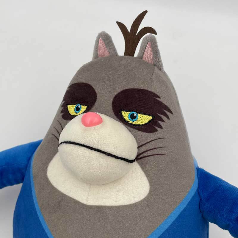 Movies The Legend of Hank Plush Toy Soft Stuffed Paws of Fury Cute Plush Doll Peluche Stuffed Toy for Kids