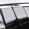 6pcs/set Glossy Black Window Door Deal B C Pillar Post Cover Sticker Fit For Buick Regal 5 Door Wagon 2018-2020