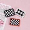 Handmade Resin Accessories: Chessboard Pattern Shoe Buckle, Hairpin, and Jewelry Material Set