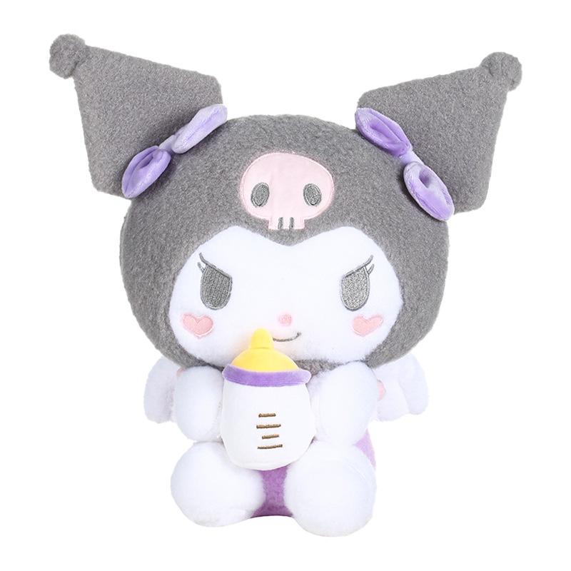

Authentic Sanrio Kuroomi Pacha Dog Angel Baby Plush Toy Cute Cartoon Stuffed Animal Gift StyleA