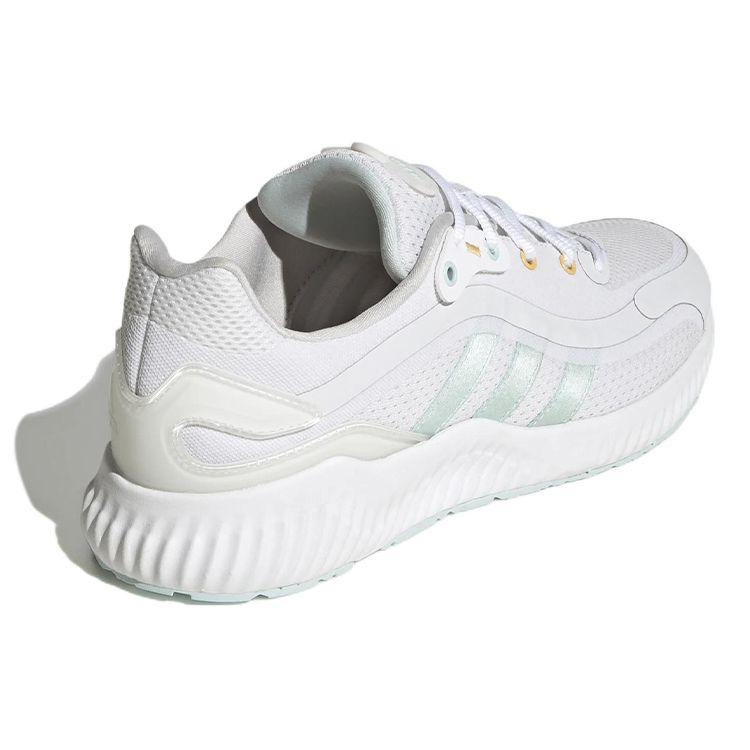 adidas Jelly Bounce Białe Zielony Tlenek Damskie Trampki Obuwie-Białe HQ3586
