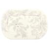 Senko NYNAS Grand Bath Approximately 55 X 85 Ivory with Elegant 35715 Mat, Cm, Rhinestones, Design,