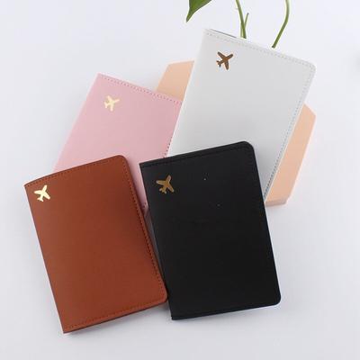 Simple Fashion Passport Holder World Map Thin Slim ID Card Document Wallet Travel PU Leather Card Case Cover Unisex Gift