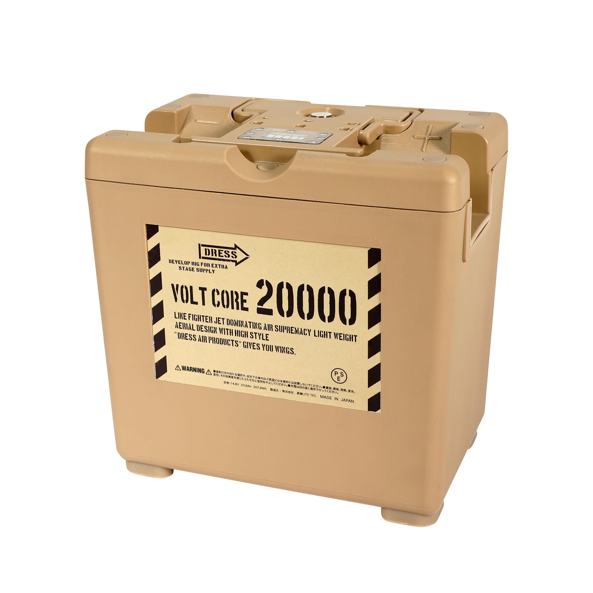 

DRESS Водонепроницаемый Bolt Core 20000 для электрического портативного и для лодки и рыбалки литий-ионный аккумулятор, 30 А, 20800 мАч, катушки, противоударный, рыбалка,