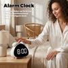 Creative Wake-up Desktop Display Multifunctional Clock Intelligent Desk Clock