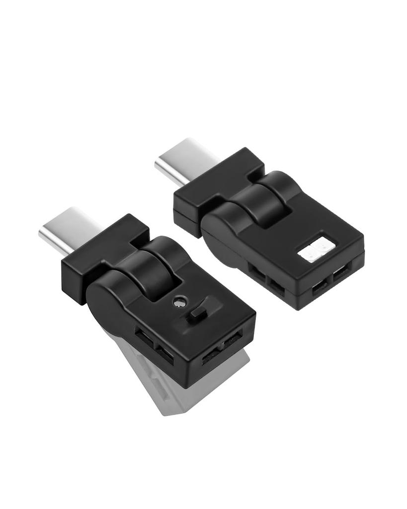 Type C LED Light, Car Accessories, Type-A, 8 Colors, Light Direction Switching, 180° Oscillation,