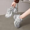 Couples' Dad Shoes Women's Platform Thick-soled Lace-up Casual Shoes for Commuting To Work Comfortable Shoes
