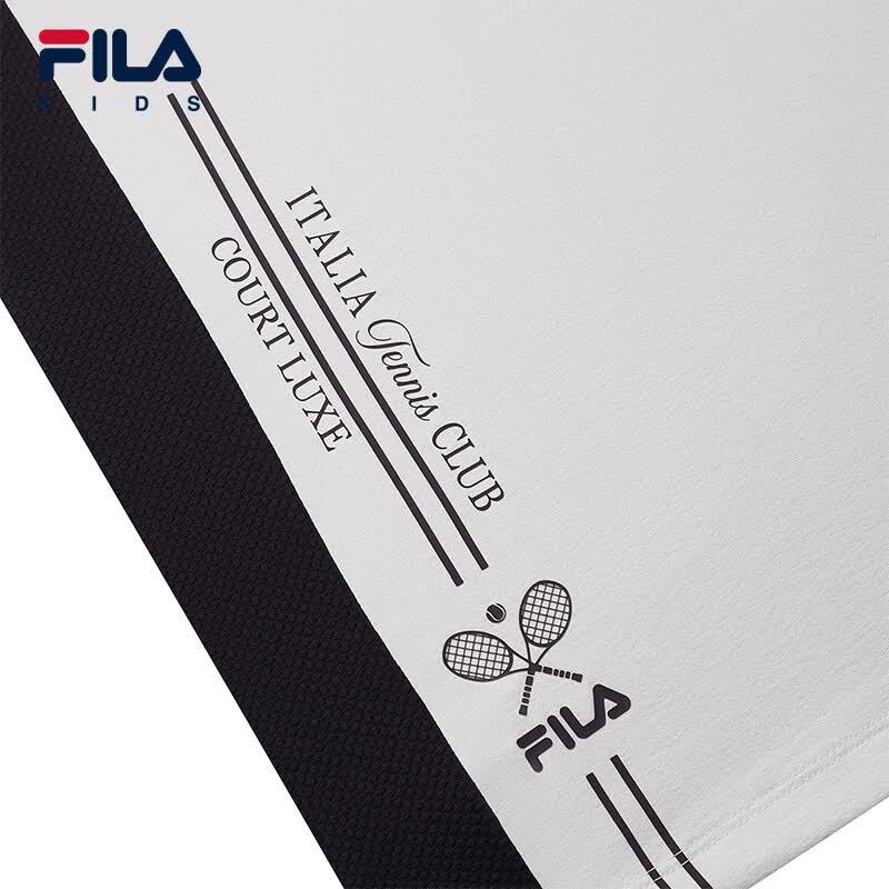 FILA Boys' Sport Knitted Short Sleeve T-Shirt