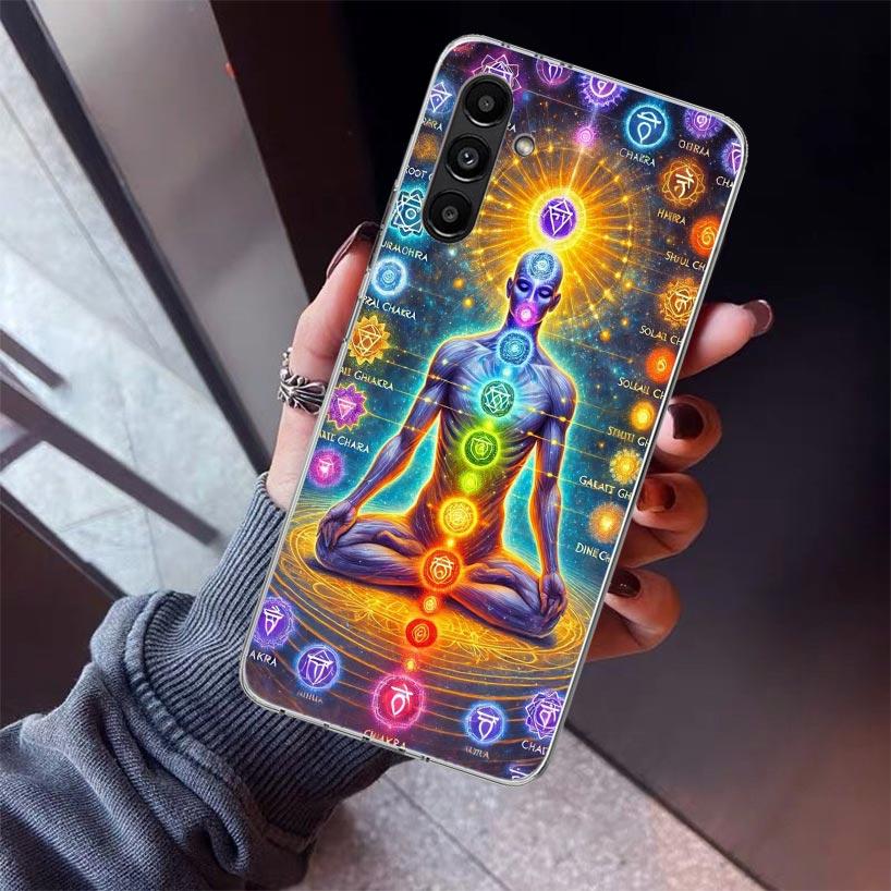 

Yoga Chakra Spiritual Energy Universe Phone Case For Samsung Galaxy A17 A16 A15 A14 A13 A57 A56 A55 A54 A53 A37 A36 A35 A34 A33 Samsung A56