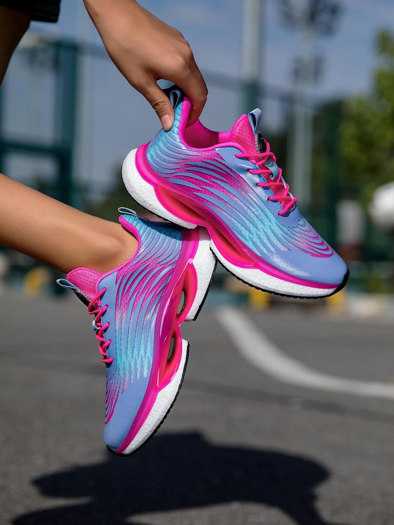 Popcorn Teen Sports Shoes: Unisex Running Shoes with Arch Support & Shock Absorption. Mesh Breathable Design for Marathon & Walking.