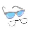 Open Prescription Lens Frame for xbx a01 Glasses, Includes 1 Black Insert for Nearsightedness or Astigmatism Prescriptions Prepared Separately by a
