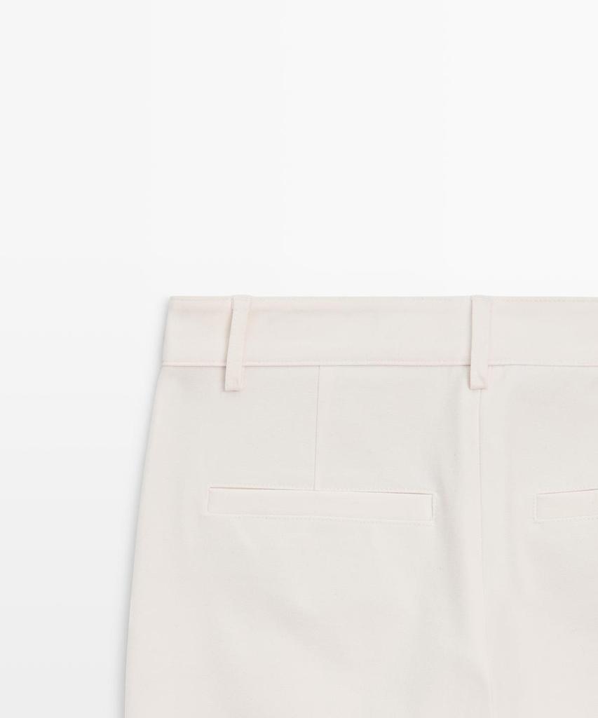 Masimodutti Straight Fit High-Tech Pants