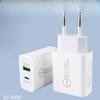 PD20W Dual-port Charging Head Is Suitable for Apple Phone Charger US-specific Adapter