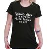 Nobody Dies A Virgin Funny Sarcastic Rude Graphic T Shirts for Women T-Shirts