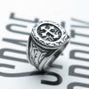 Cross Ring Vintage Ins Trendy Men and Women Couple Ring Vintage Index Finger Cross Ring 2026