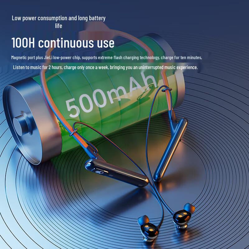 OKSJ A30 Pro Waterproof Neckband Sport Bluetooth Earbuds