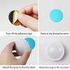 3 Color Puck Light Remote Rechargeable Atmosphere Holiday Lighting LED Cabinet Kitchen Dimming Color Magnetic Night Light