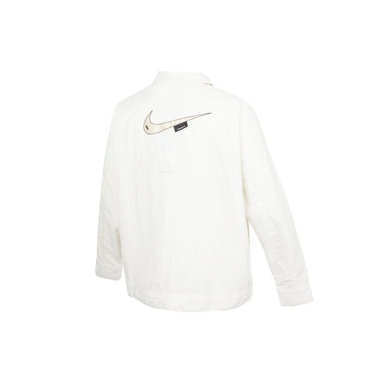 (WMNS) Nike SS22 Sportswear Woven Jacket 'Phantom White Grey' Women's DM6204-030