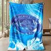 manchester Theme blanket Soft Flannel Blanket Plush Throw Blanket Cozy Sofa Bed Blanket for Home Decor