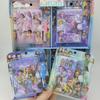 16pcs/24pcs KPOP Witch Hunters Cartoon Stationery Set Mini Pocket Book Notepad Notebook Ballpoint Pen