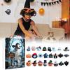 Halloween Witch Spider Resin Calendar Blind Box With Cartoon Accessories For Giftgiving
