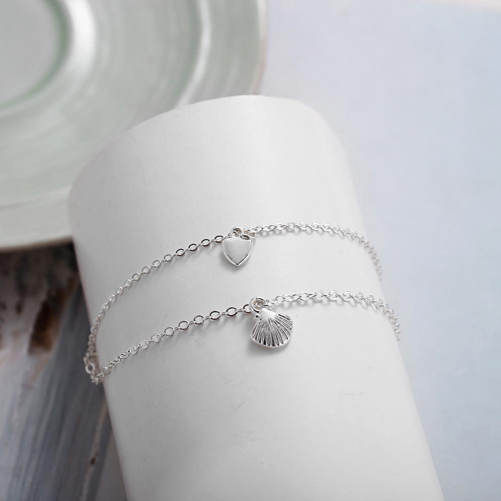 Frauen Mode Fußkettchen Mehrere Stile Retro Anhänger Schmuck Sommer Strand Zubehör