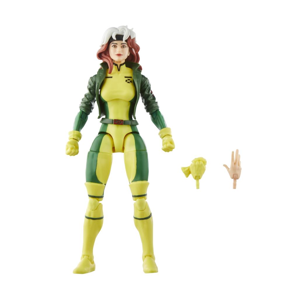 Hasbro Marvel Legends Series Marvel Collectible Action Marvel Legends Action Figure Authentic Rogue, X-Men '97 6-inch (15 cm) Figure, F6546,