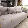 Luxury Soft Sofa Cover for Living Room Non-Slip Solid Thick Sofa Cushion Mat Simple Style Plush Sofa Towel Home Couch Decor