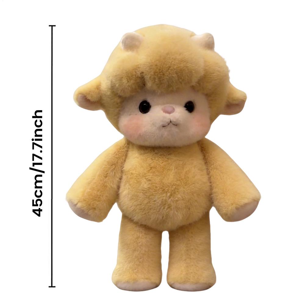Wild Boar Plush Cute Soft Sheep Cartoon Collectible Doll Cute Stuffed Animals for Children Men Women Kids Boys Girls Youth Teens