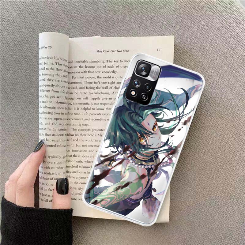 Xiao Genshin Impact Phone Case For Xiaomi Poco X4 F4 GT X3 NFC X5 X6 X7 Pro 5G M5 M5S M3 F5 Mi F6 F3 F2 F1 Cover Coque Fundas TP